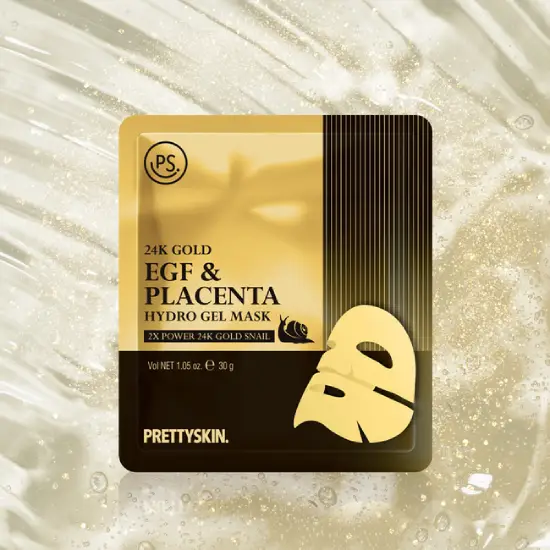 24K Gold Hydrogel Mask