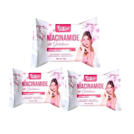 BMRS Niacinamide with Glutathione Soap