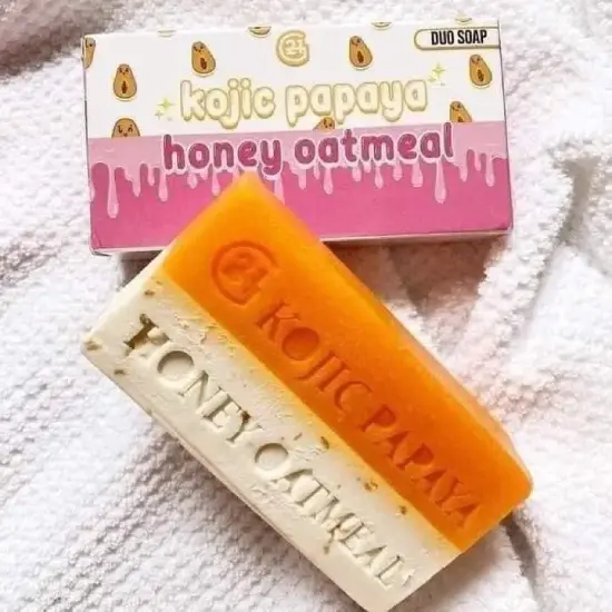G21 Kojic Papaya Honey Oatmeal Duo Soap