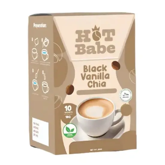 Hot Babe Black Vanilla Coffee 2