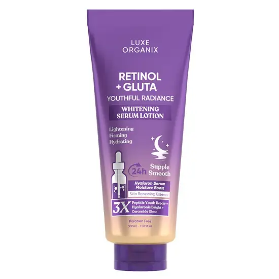 Luxe Organix Retinol Gluta Lotion (Violet)