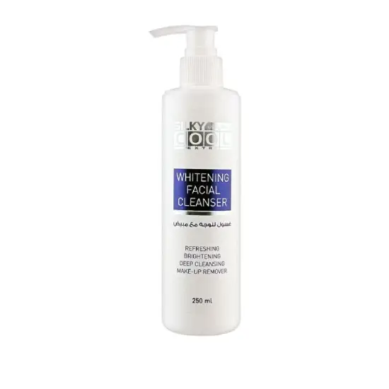 Whitening facial cleanser